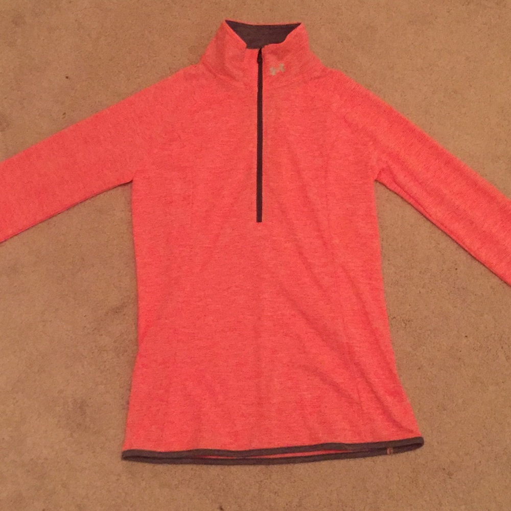 Under armour long sleeve half zip jacket